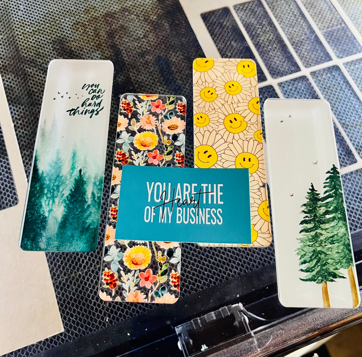 Sam’s Pick 4 Pack - Acrylic Bookmarks