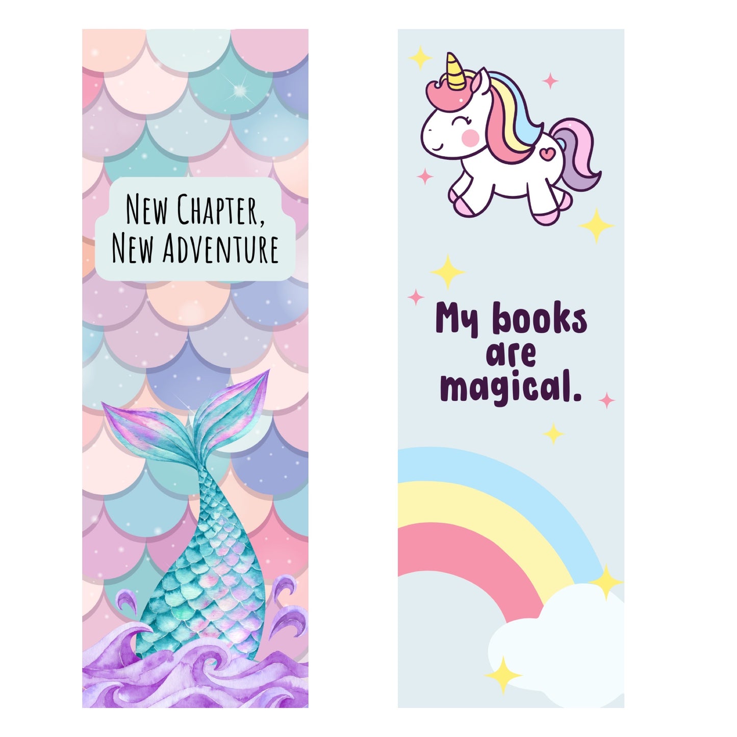 Piper's Pick 2 Pack - Acrylic Bookmarks