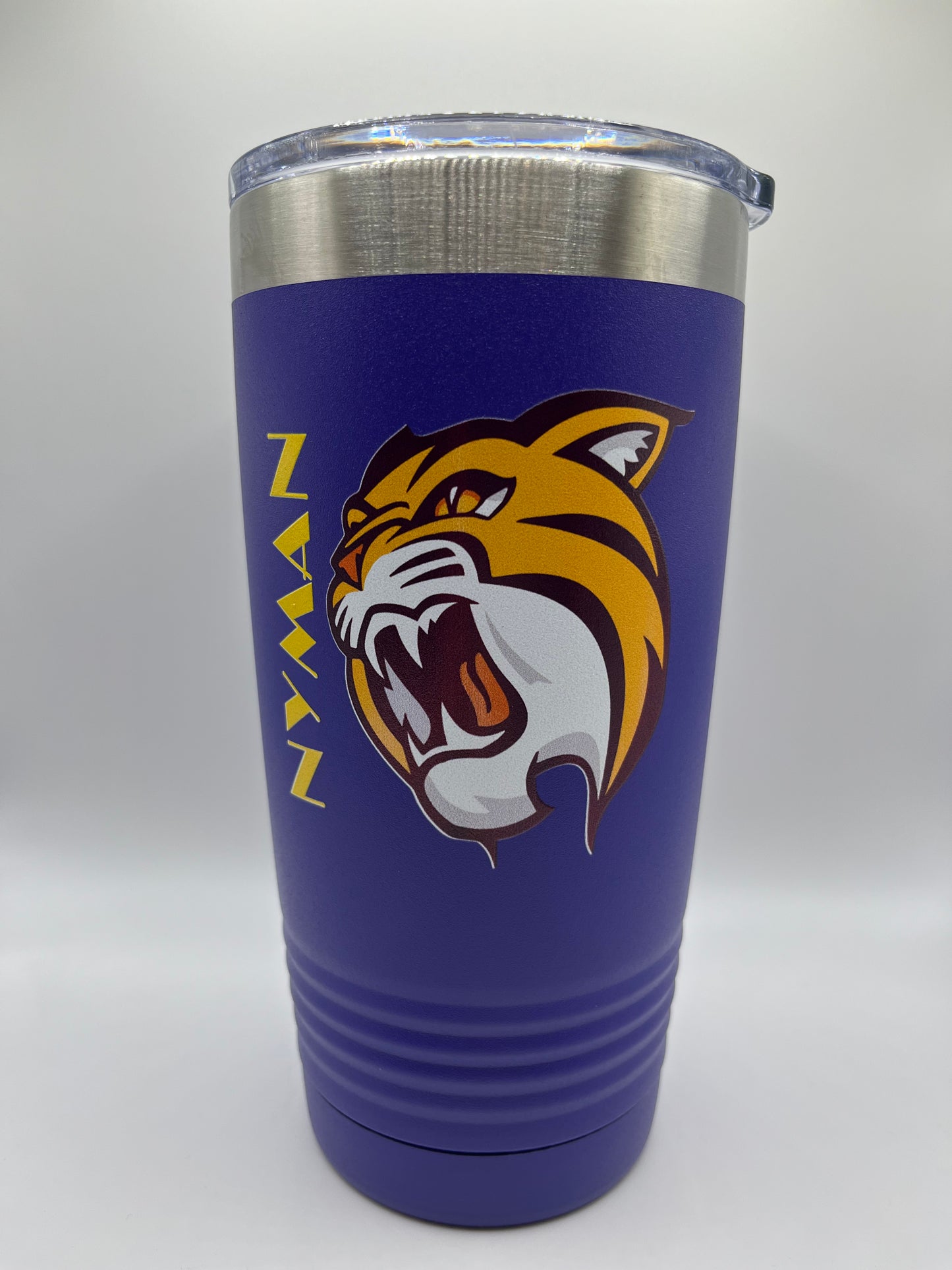 20 oz Purple Custom Wild Rose Tumbler