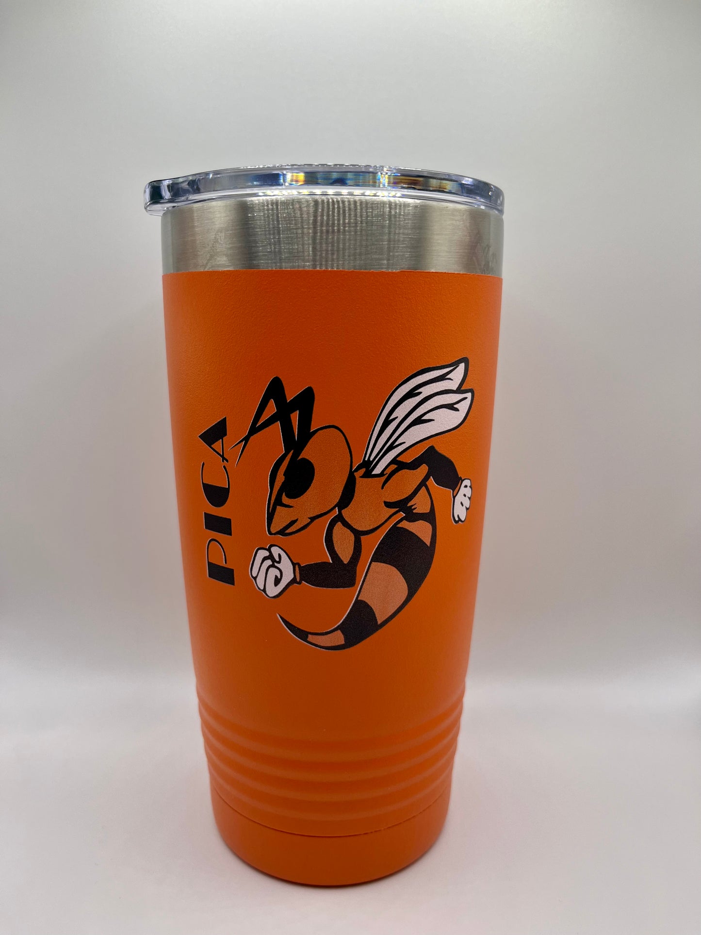 20 oz Orange Custom Wautoma Tumbler